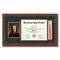 ArtToFrames 11x14 inch Diploma Frame with 5x7 Inch Image Opening and Tassel Opening - Framed with Black and Gold Mats, Comes with Regular Acrylic and Sawtooth Hanger for Wall Hanging (DIT-11x14)